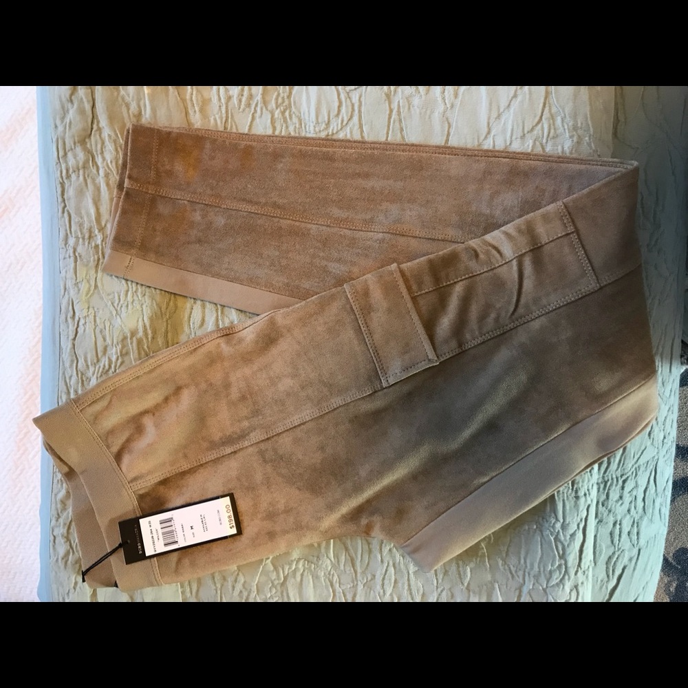 NWT! Faux Suede BCBG Leggings